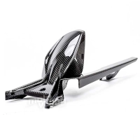 Lèche roue avec guide chaine carbone ktm superduke 1290 2020-2023