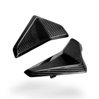 Ecopes de radiateur carbone triumph street triple 765 rs 2023-