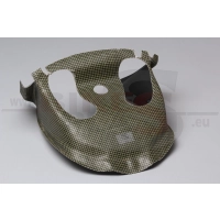 Cache central sous tête de fourche origine poly bikesplast yamaha r1 2009 -2011