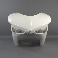 Carénage avant prise d'air origine avec adaptateurs poly racing piste  ducati 848 1098 1198