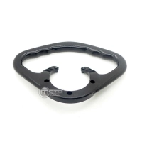 Poignée de réservoir passager en alu. taillée dans la masse