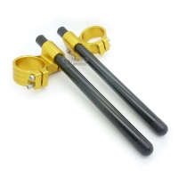 Paire de demi guidons universels 48 mm en version haut
