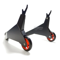 Béquille arrière aluminium universelle pour diabolos