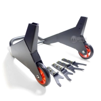 Béquille arrière aluminium universelle pour diabolos