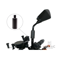 Rallonge pour rétroviseur m10 - 2 filletages à droite