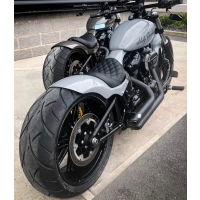 Lèche roue + support de selle 'oval court' harley softail fatboy breakout