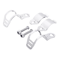 Support de phare ou clignotants sur fourche - réglable 30-45mm