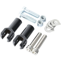 Kit fixation repose-pieds 5,7cm pour harley davidson softail 2000-2006