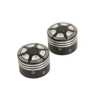 Cache sur boulon essieu avant harley davidson softail road king glisse filt