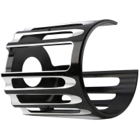 Cache sur filtre à huiler aluminium harley dyna softail sportster street glide fat bob touring twin cam