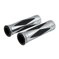 Poignée 1" et 25mm pour harley davidson touring softail suzuki yamaha kawasaki honda