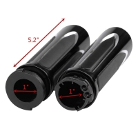 Poignée 1" et 25mm pour harley davidson touring softail suzuki yamaha kawasaki honda