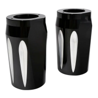 Caches tube de fourche bas en aluminium cnc harley davidson twim cam 1999-2017