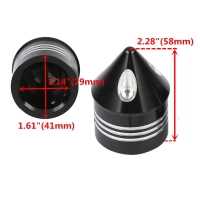 Cache sur boulon essieu avant harley davidson touring sportster dyna fatboy softail