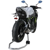 Support de plaque aluminium kawasaki z900 2017-2019