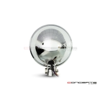 Phare à led classique / moderne en métal de style bates de 5,75 po, chrome