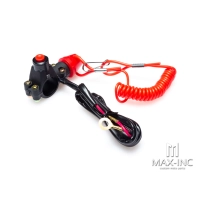 Coupe-circuit moto, cross, enduro, on/off universel pour guidon 22mm