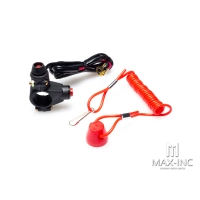 Coupe-circuit moto, cross, enduro, on/off universel pour guidon 22mm