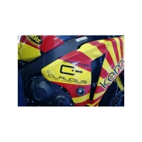 Paire de patins de protection version racing honda cbr 1000 rr 2008-..
