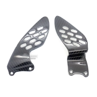 Reposes pieds carbone yamaha r1 2004-2006