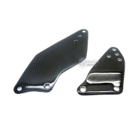 Paire de reposes pieds carbone kawasaki zx10 zx10r 2006-2007