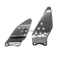 Reposes pieds carbone kawasaki zx6r zx6 2005-2006