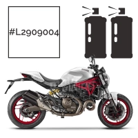 Peinture tricouche en spray ducati artic white silk monster 821 2015-2017