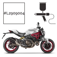 Peinture ducati nero opaco metallisé monster 600 1994