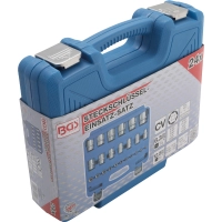 Jeu de douilles, six pans | 6,3 mm (1/4"), 12,5 mm (1/2") | en pouce | 24 pièces