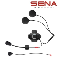 Intercom sena sf2 bluetooth 4.2 radio fm, commande vocale et fixation rapide