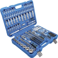 Coffret de douilles super lock | 6,3 mm (1/4") / 10 mm (3/8") / 12,5 mm (1/2") | 192 pièces