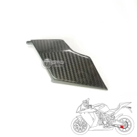 Guide chaine bas carbone ktm rc8 r