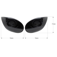 Sticker de phare 3d kawasaki zx6 2007-2008