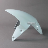 Garde boue en abs peint blanc nacré pour triumph 675 06-12