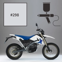 Peinture bmw aura white g 650 x challenge 2007-2008