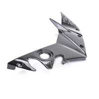 Paire de protections de cadre carbone z1000 2007-2009 z750  2007-2012 z750 r 2011-2012