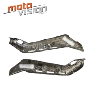 Paire de caches latéraux de selle carbone ducati panigale v4 2018