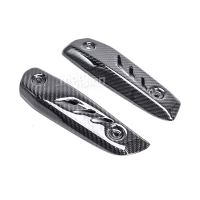 Caches latéraux sur radiateur carbone triumph 800/1050 street triple r/s/rs 2017 - 2019