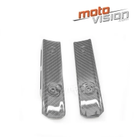 Caches latéraux sur radiateur carbone kawasaki z900 rs 2018