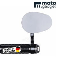 M.view road, rétroviseur en embout de guidon motogadget 22mm/1"