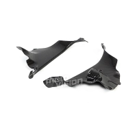 Caches intérieurs sous feux  carbone vernis pour ducati panigale v4