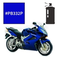 Peinture en spray honda pearl heron blue vtr800 v tech 2005