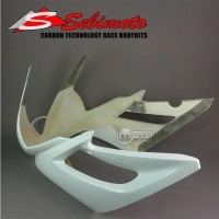 Partie supérieure poly sebimoto triumph daytona 675 2007 - 2008