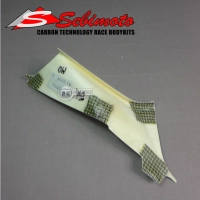 Cache canaux d'airs droite poly sebimoto yamaha r1 2002 - 2003