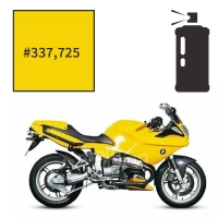 Peinture en spray bmw dakar yellow n°2 k 1100 rs 1997