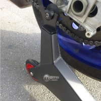 Béquille arrière aluminium universelle pour diabolos