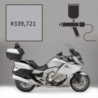 Peinture bmw artic silver k 1600 gtl 2016