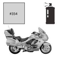 Peinture en spray bmw titan silver k 1200 lt 2002-2004