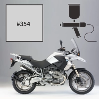Peinture bmw titan silver r 1200 gs 2008-2009