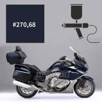 Peinture bmw bleu royal k 1600 gtl 2012